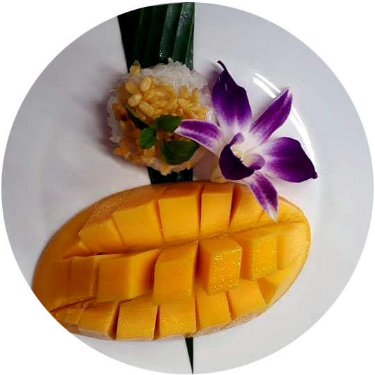 Sticky Rice with Fresh Mango and Coconut Milk