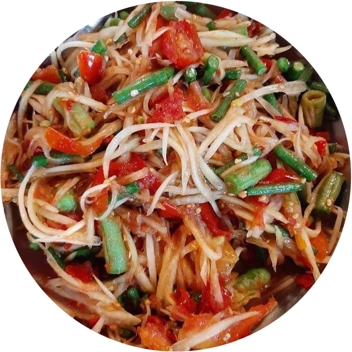 15B. Papaya Salad Thai Style