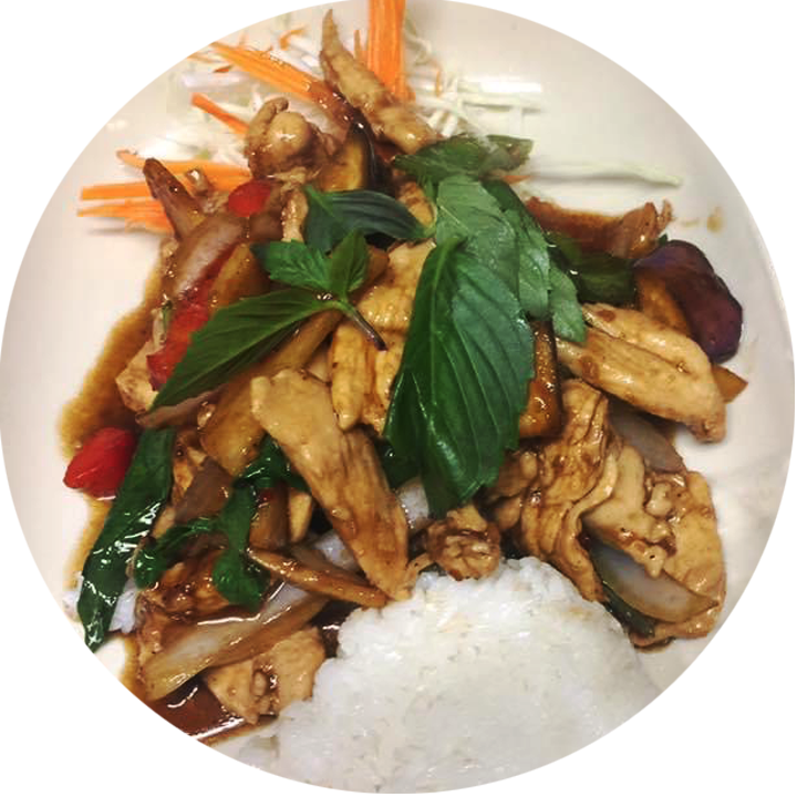 32A. 🌶 Pad Bai Gra Prow